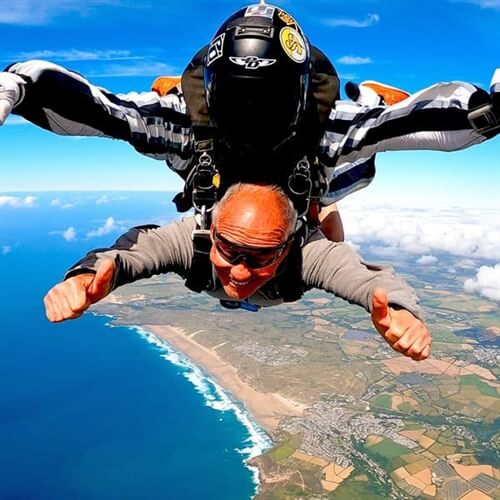 Skydiving Cornwall - Tandem Skydive  Skydiving Cornwall - Tandem Skydive